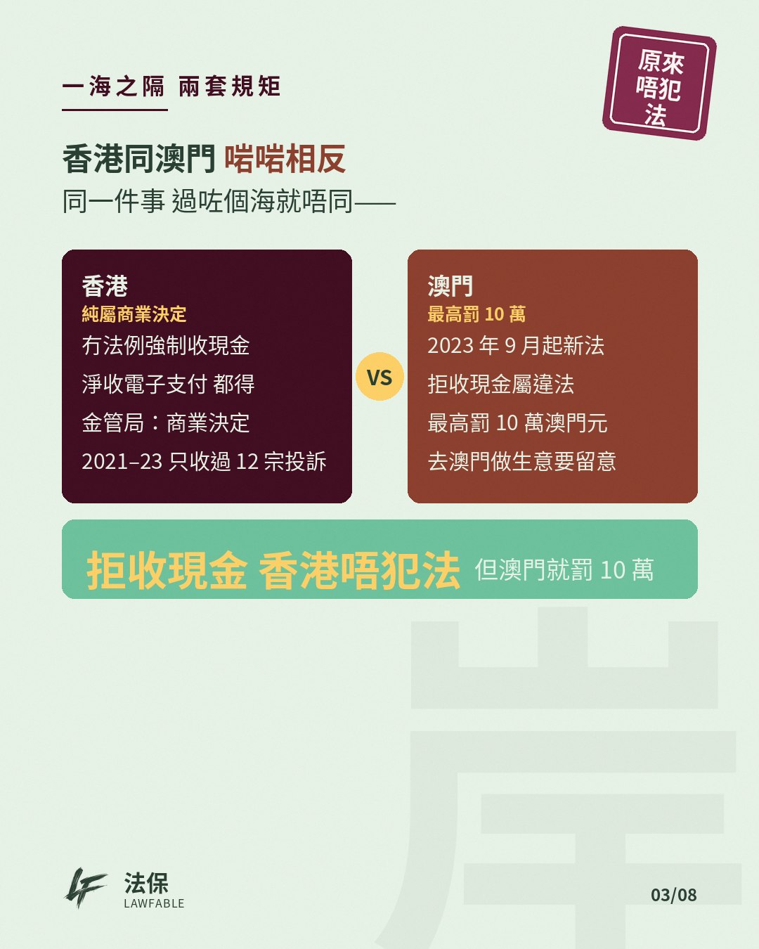 原來唔犯法02 第 3 卡